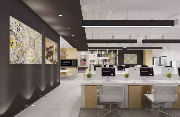 300㎡辦公室裝修效果圖賞析，讓您的辦公室獨領(lǐng)風(fēng)騷!!!